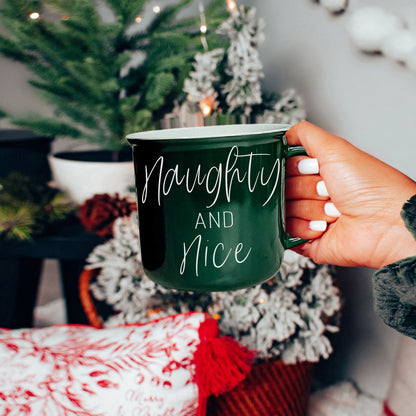 Naughty &amp; Nice Mug - My American Goods
