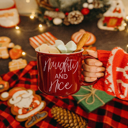 Naughty &amp; Nice Mug