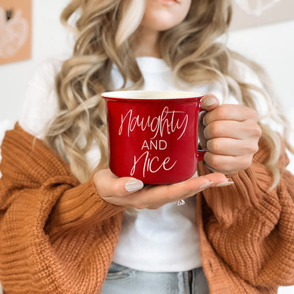 Naughty &amp; Nice Mug