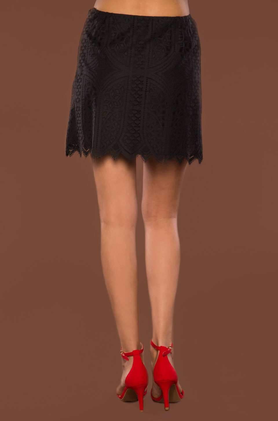 Nicholas Skirt - Ebony Black
