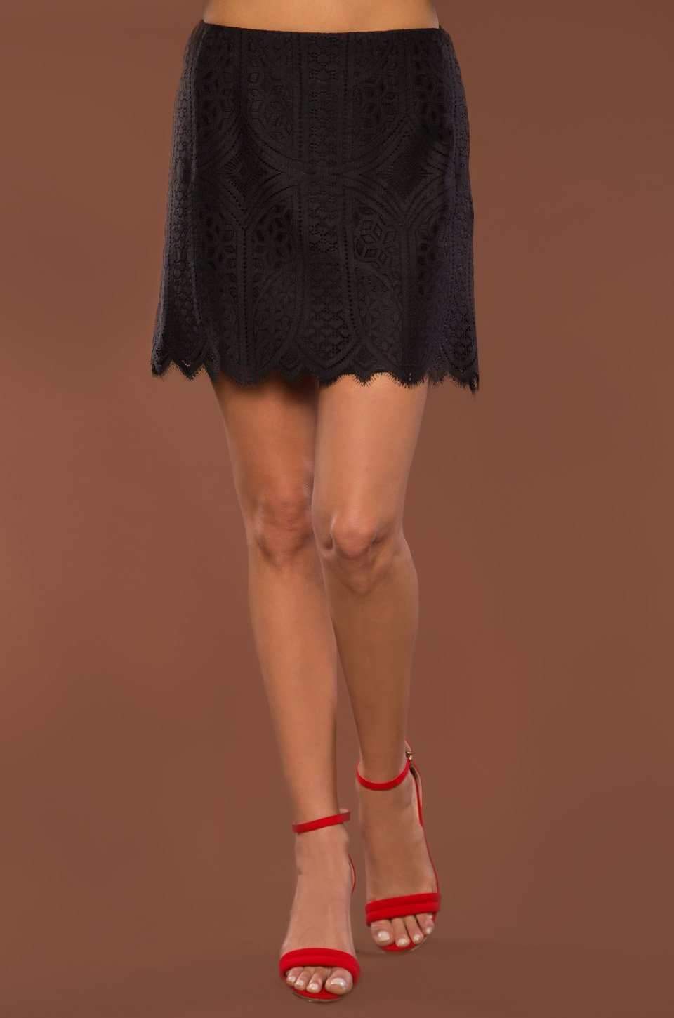 Nicholas Skirt - Ebony Black