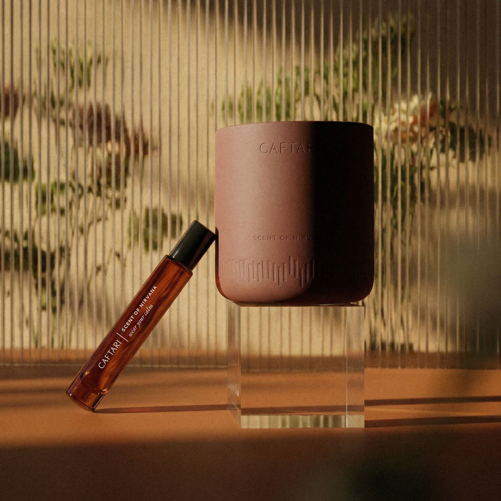 Caftari Candle Scent of Nirvana Rollerball + Candle Bundle