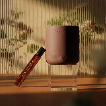 Caftari Candle Scent of Nirvana Rollerball + Candle Bundle