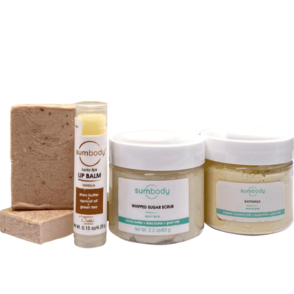 Sumbody Skincare Gift Set Get Sum Bath &amp; Body – Sunkissed Vanilla (Milky Rich)
