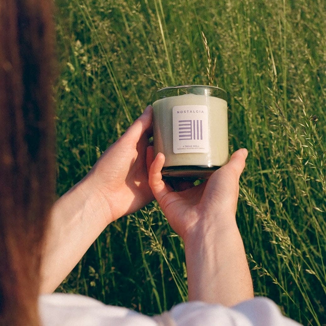 &amp; Tread Well Candle Natural Candle - Nostalgia