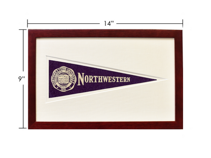 Vintage Northwestern University Hormel Pennant