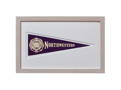 Vintage Northwestern University Hormel Pennant