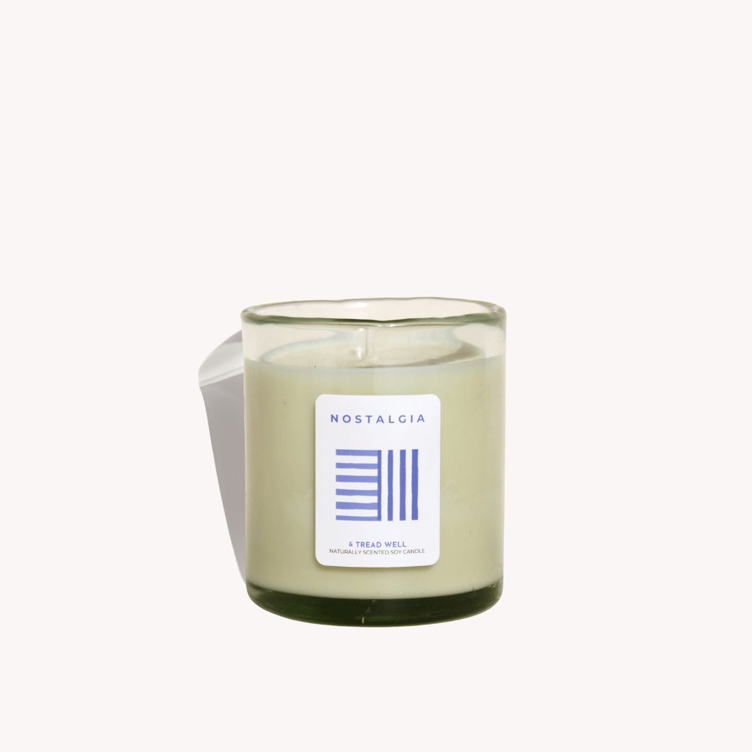 &amp; Tread Well Candle Natural Candle - Nostalgia