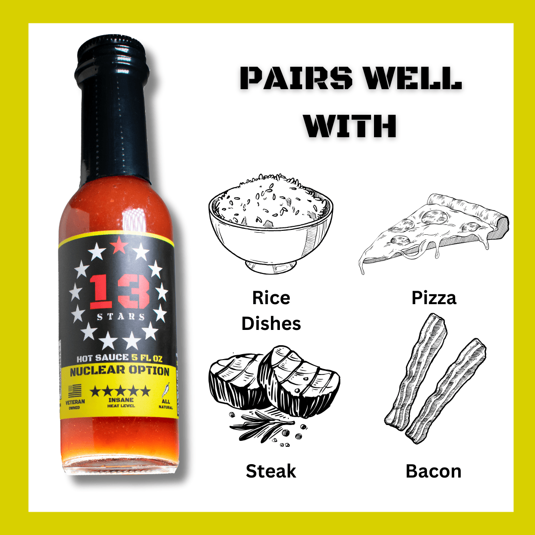 13 Stars Hot Sauce Hot Sauce 13 Stars Hot Sauce Nuclear Option