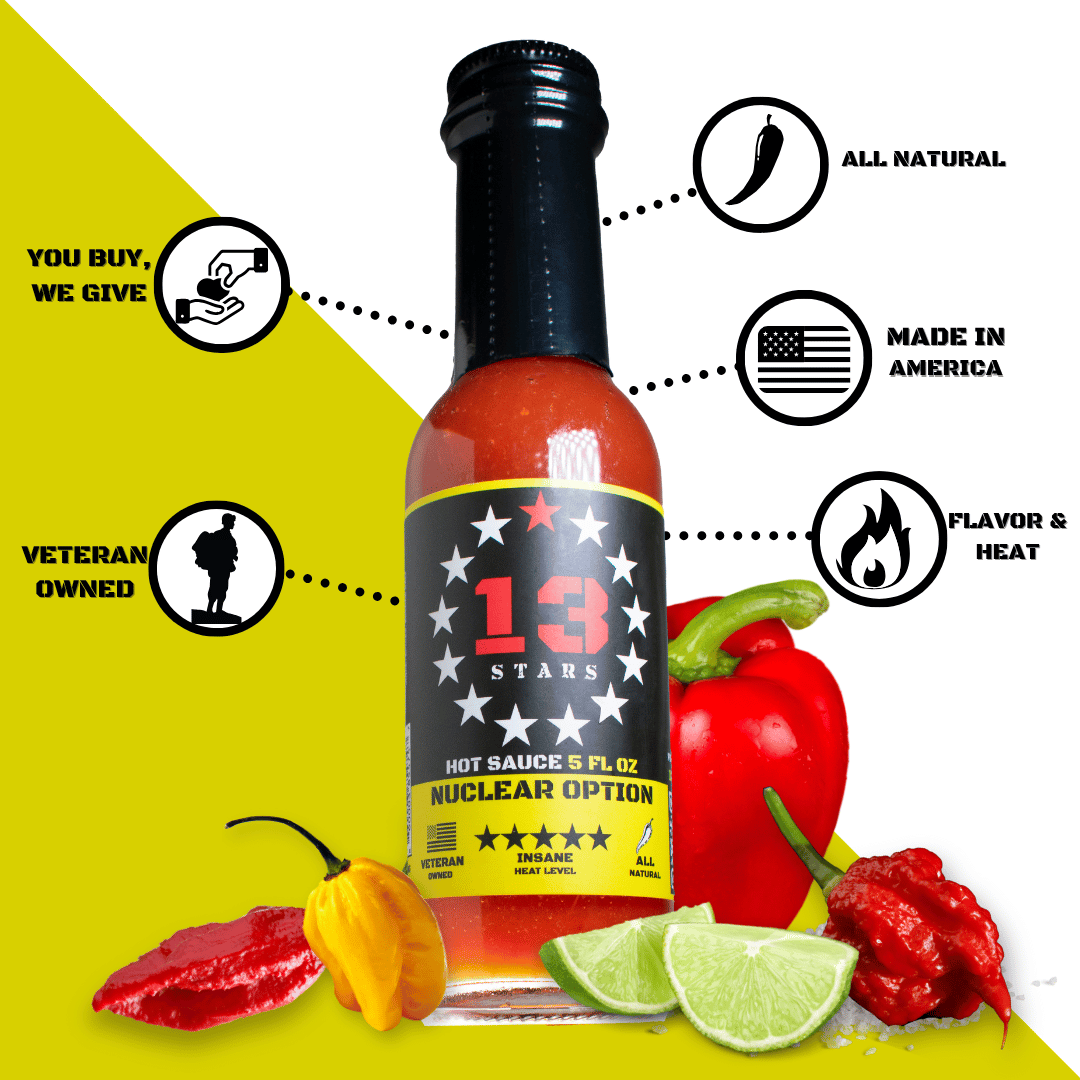 13 Stars Hot Sauce Hot Sauce 13 Stars Hot Sauce Nuclear Option