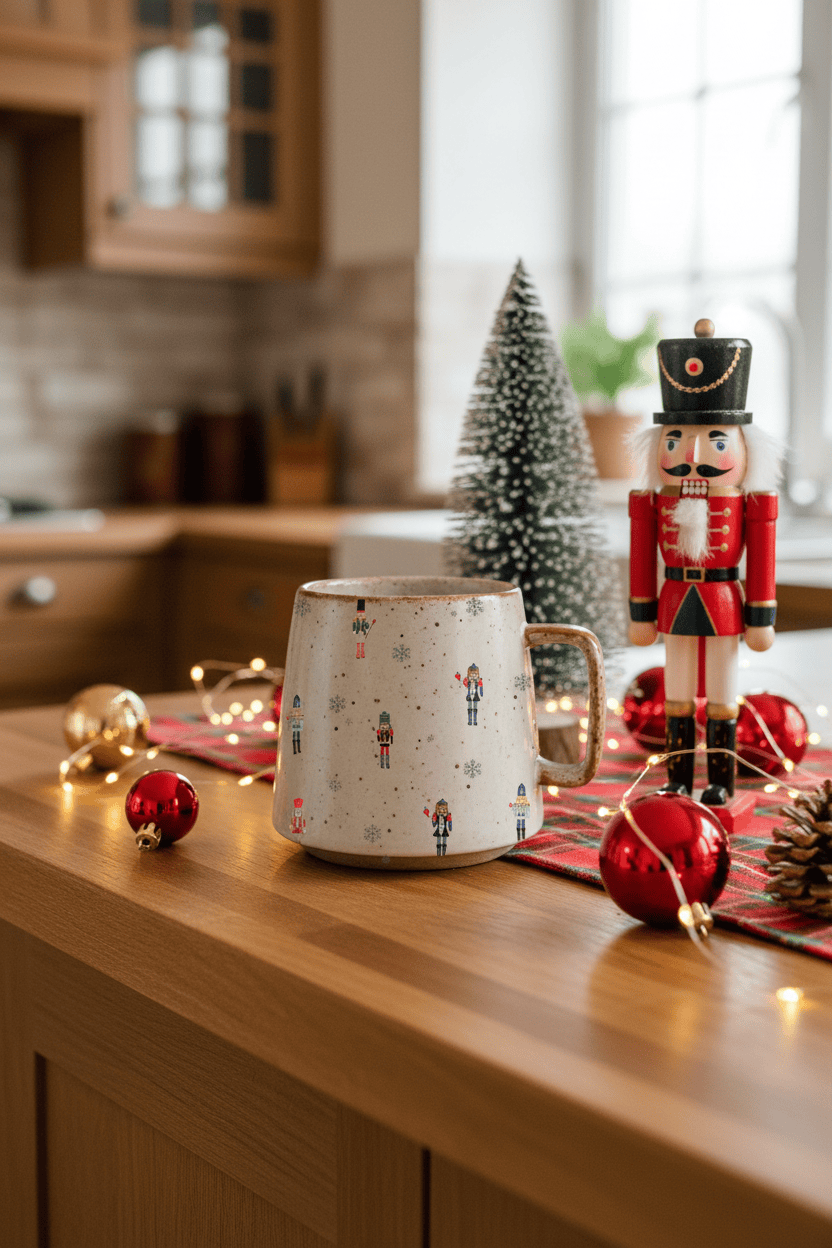 Nutcracker Stoneware Mug