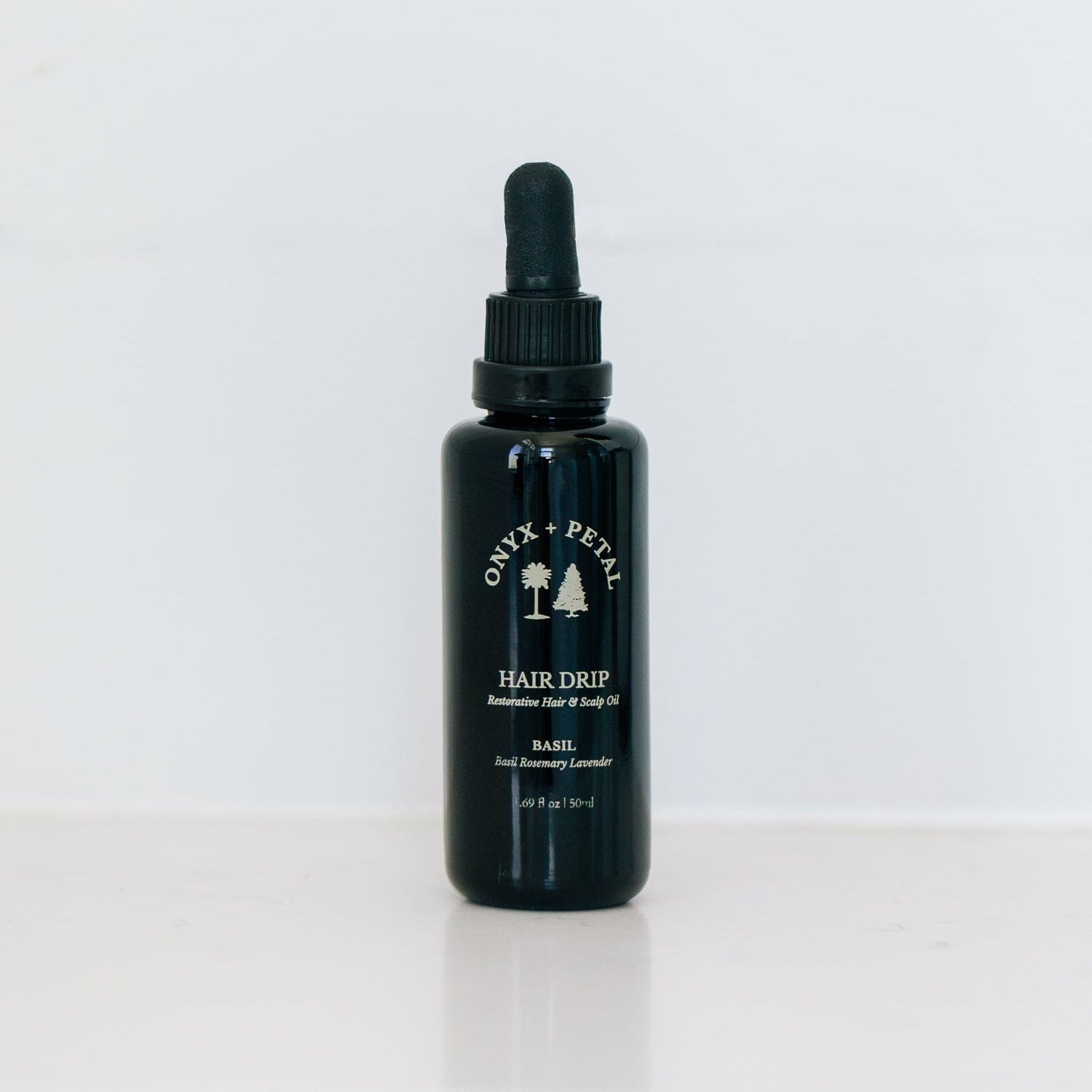 ONYX + PETAL Basil Hair Drip