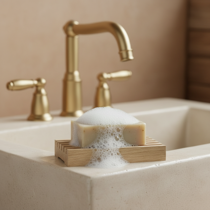 Accessory: White Oak Soap Deck