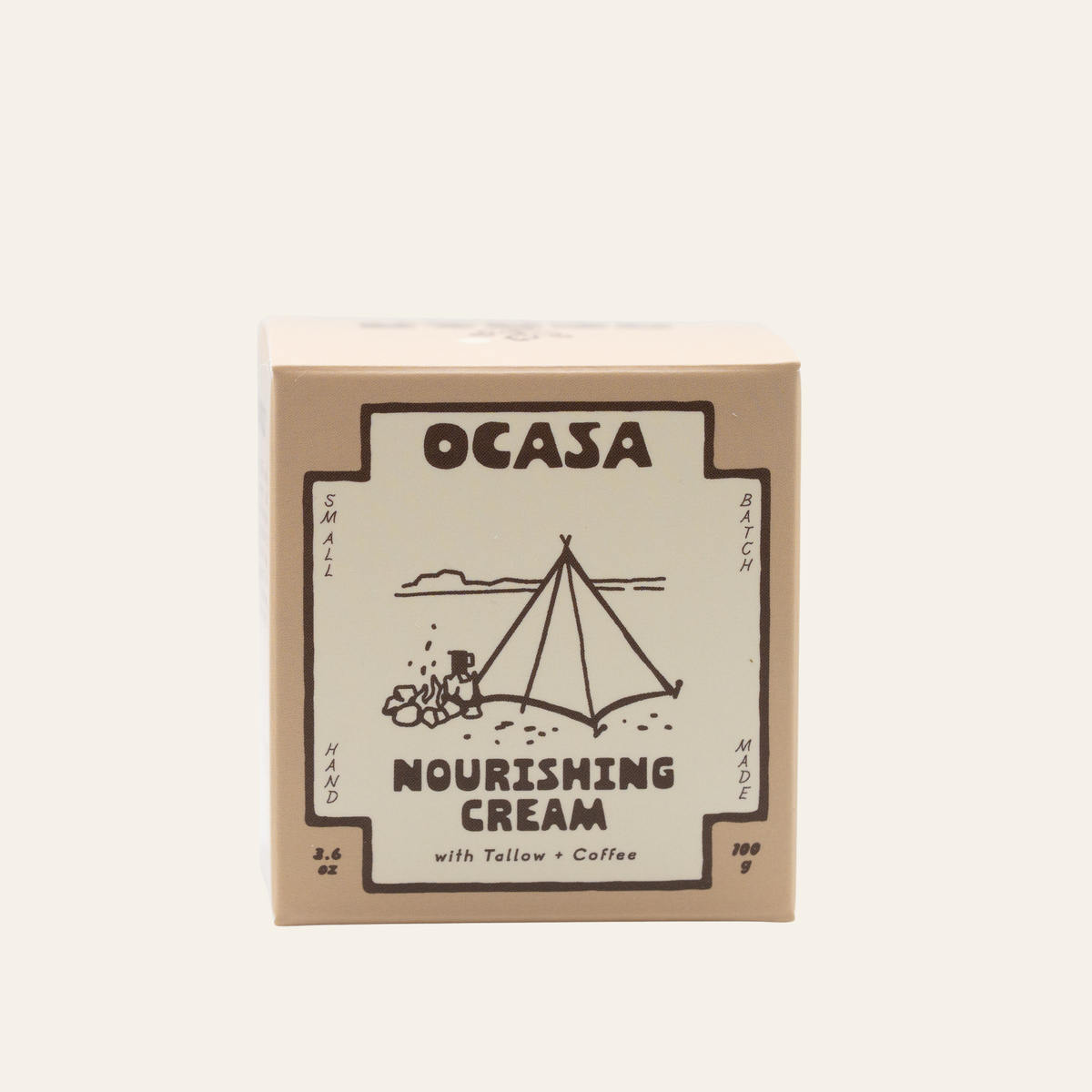 nourishing coffee-infused tallow cream