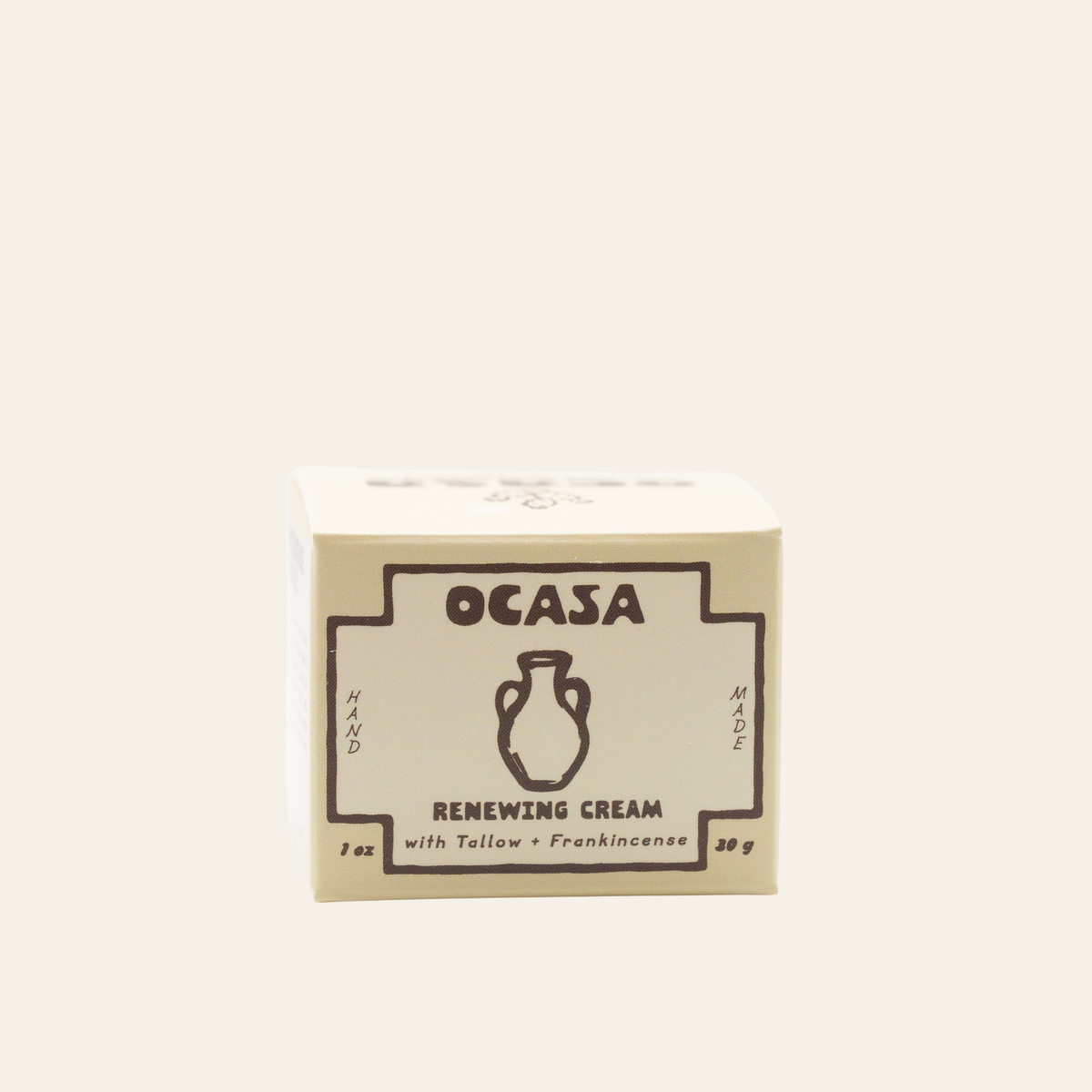renewing frankincense-infused tallow cream