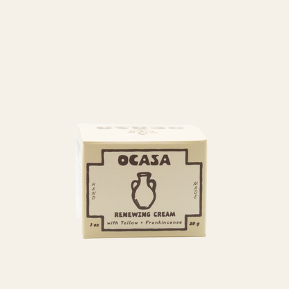 renewing frankincense-infused tallow cream