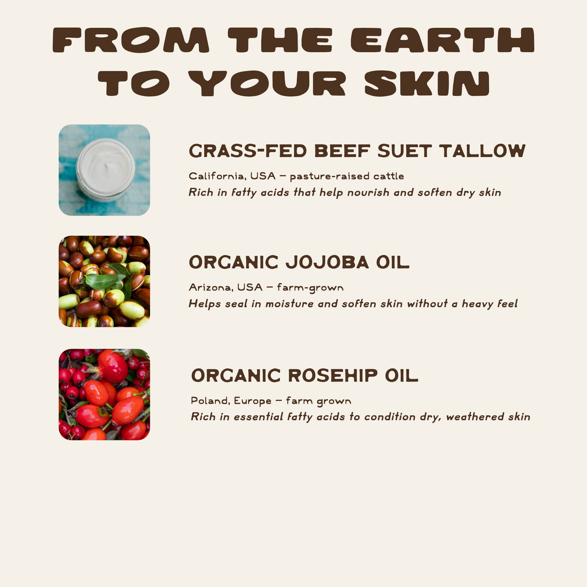 nourishing unscented tallow cream