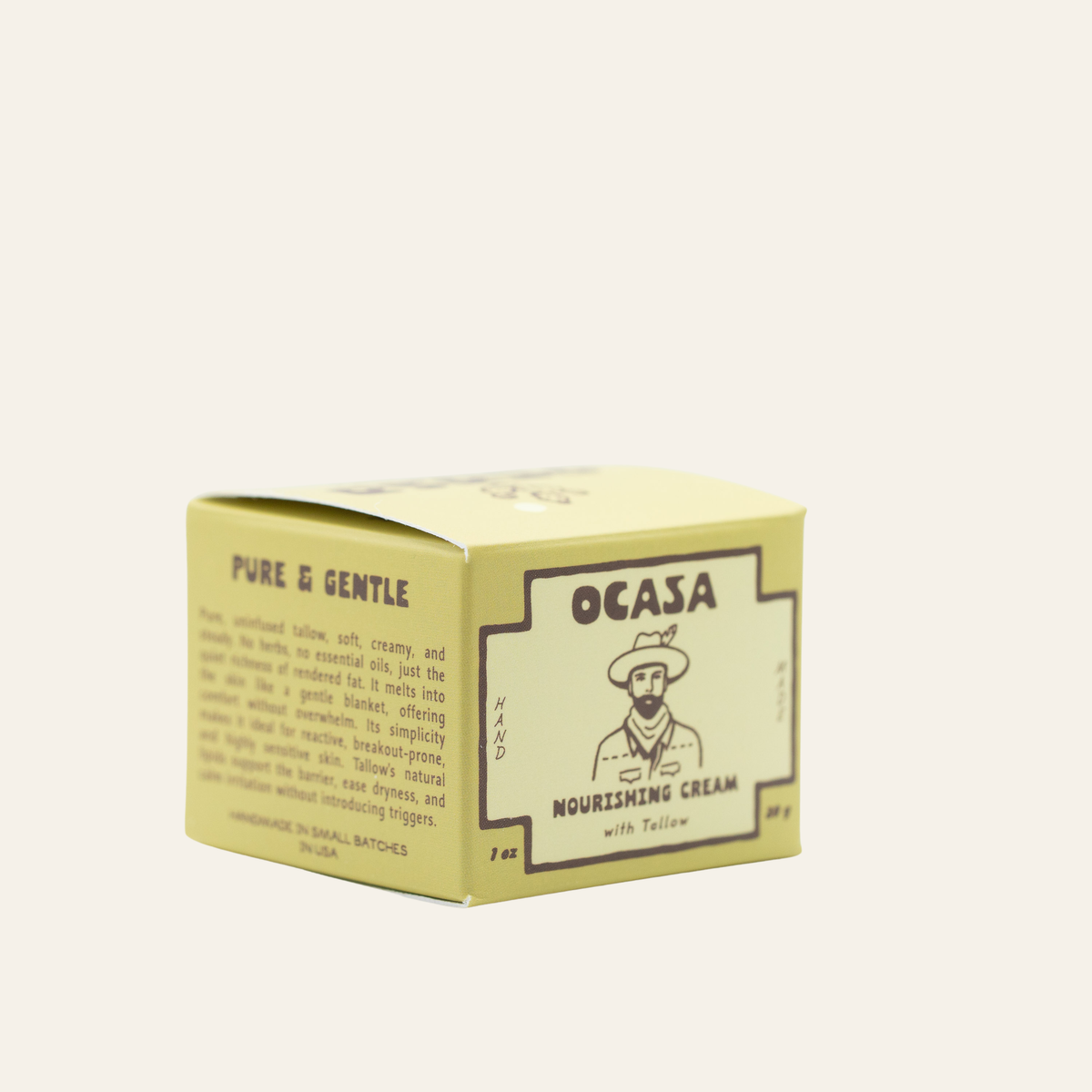 nourishing unscented tallow cream