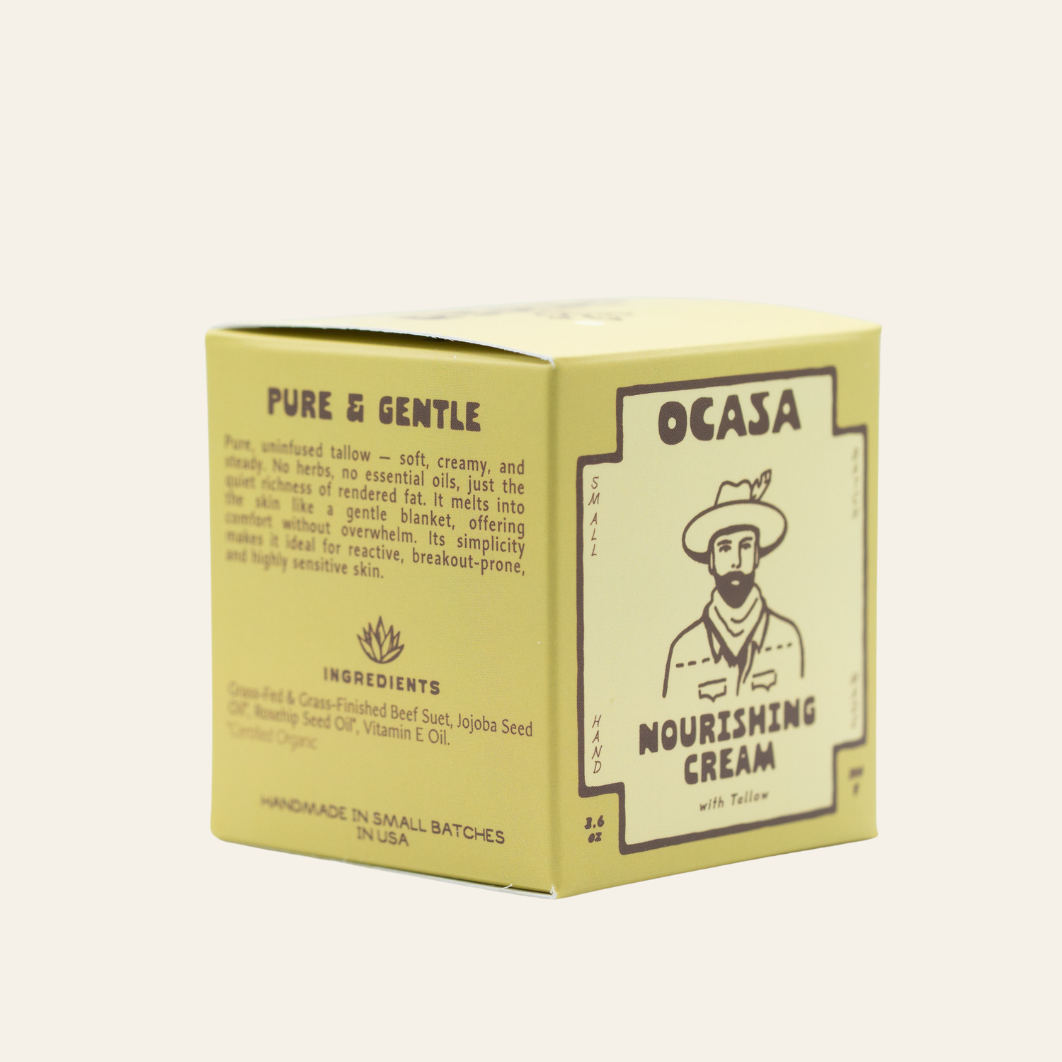 nourishing unscented tallow cream