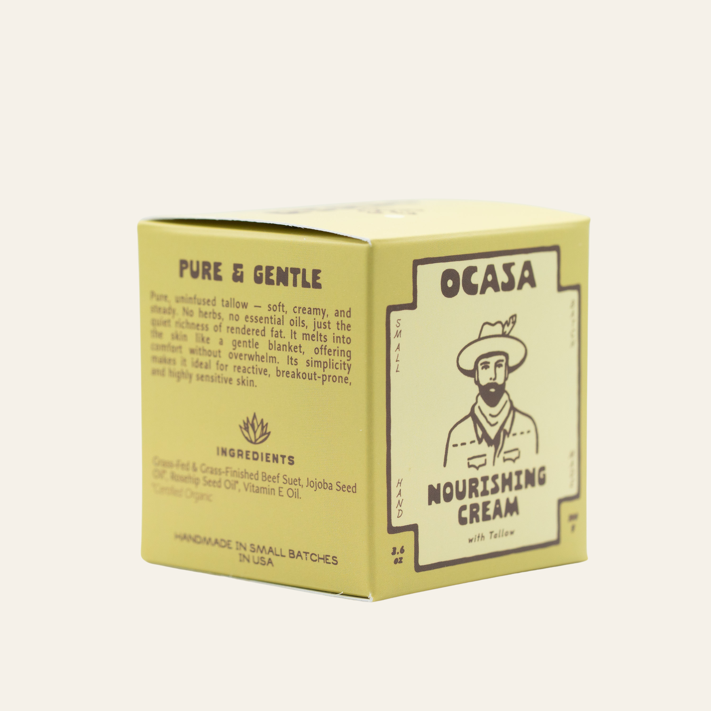 nourishing unscented tallow cream