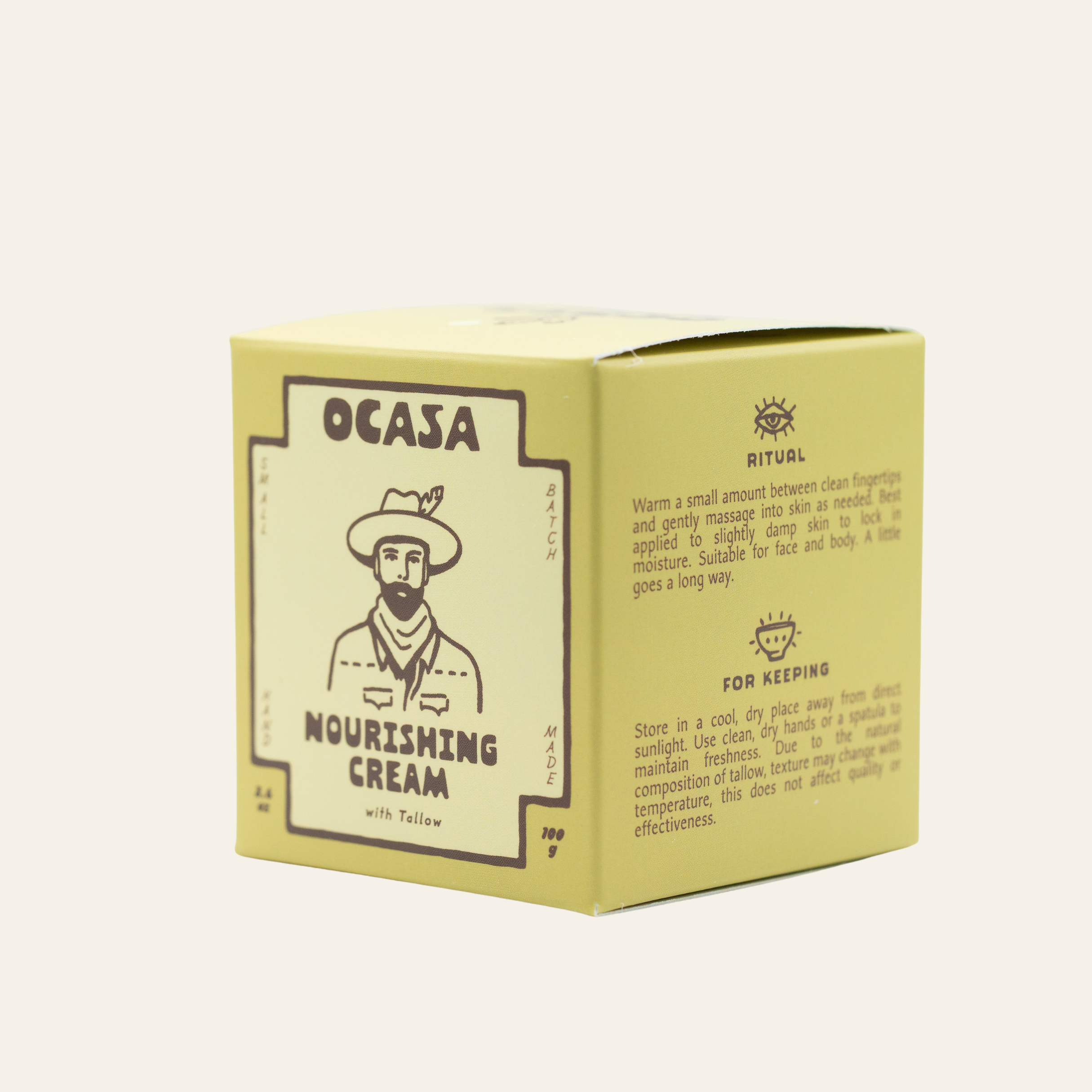 nourishing unscented tallow cream