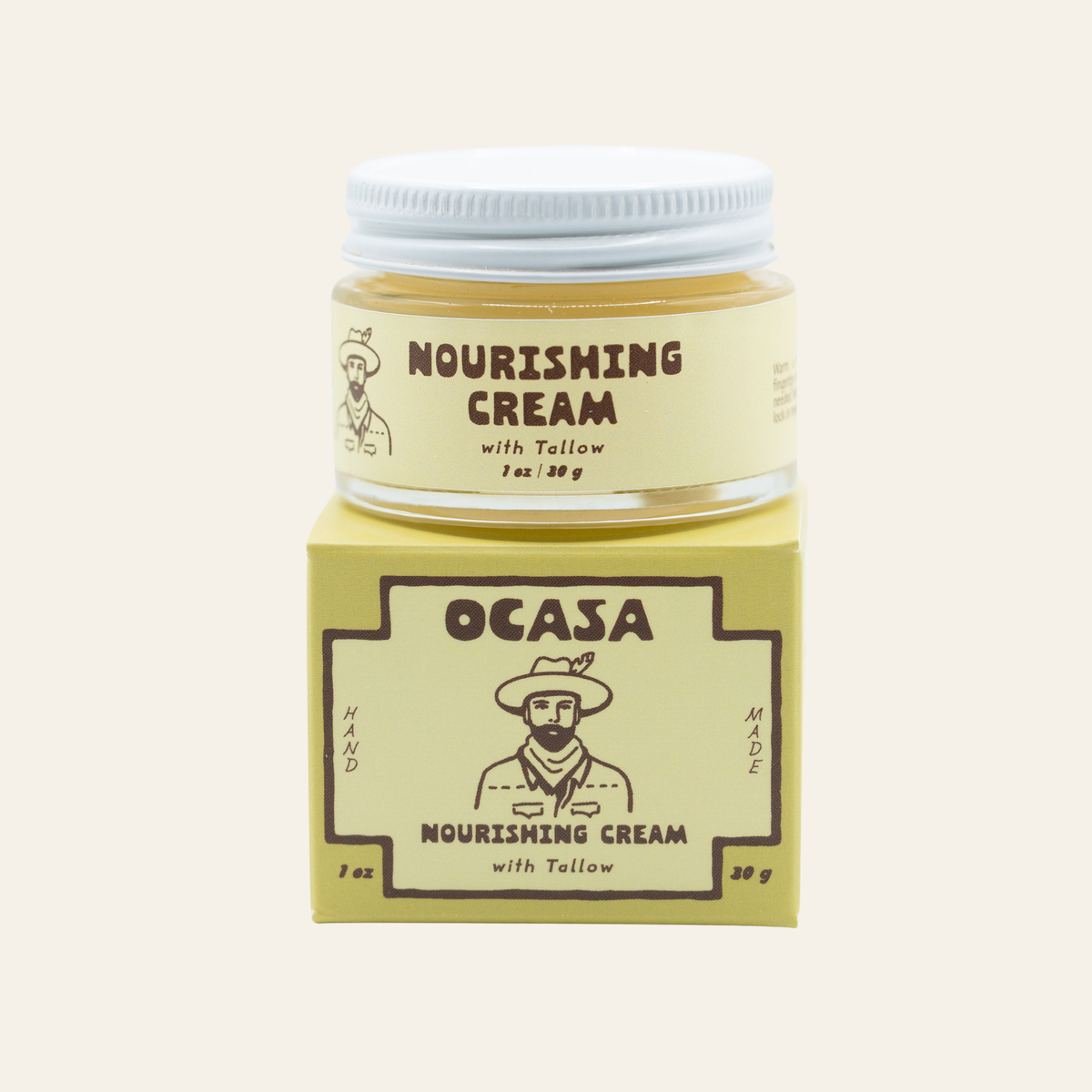 nourishing unscented tallow cream