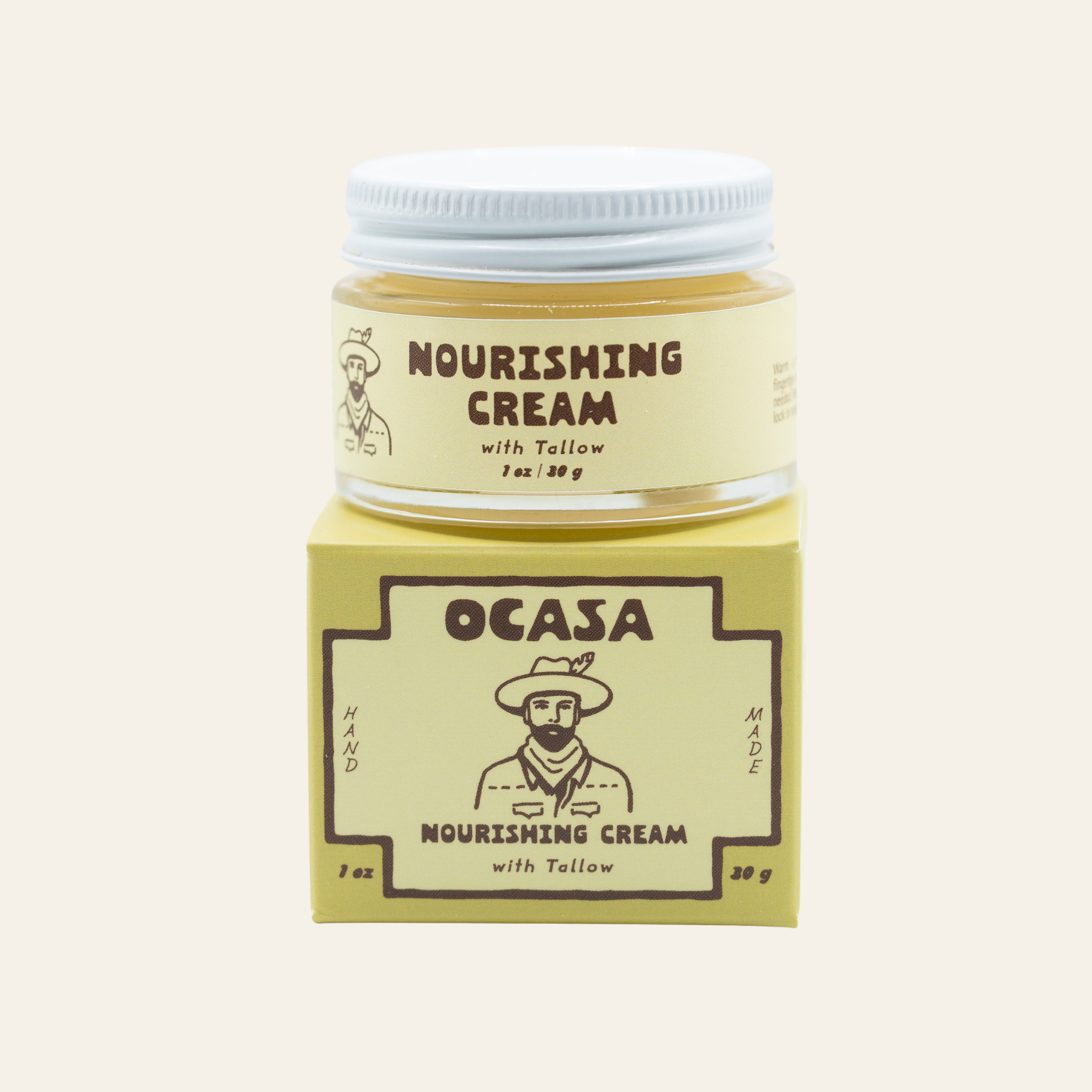 nourishing unscented tallow cream