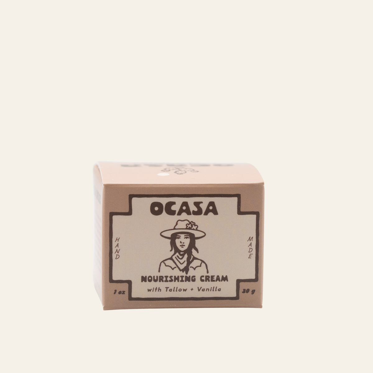 nourishing vanilla-infused tallow cream