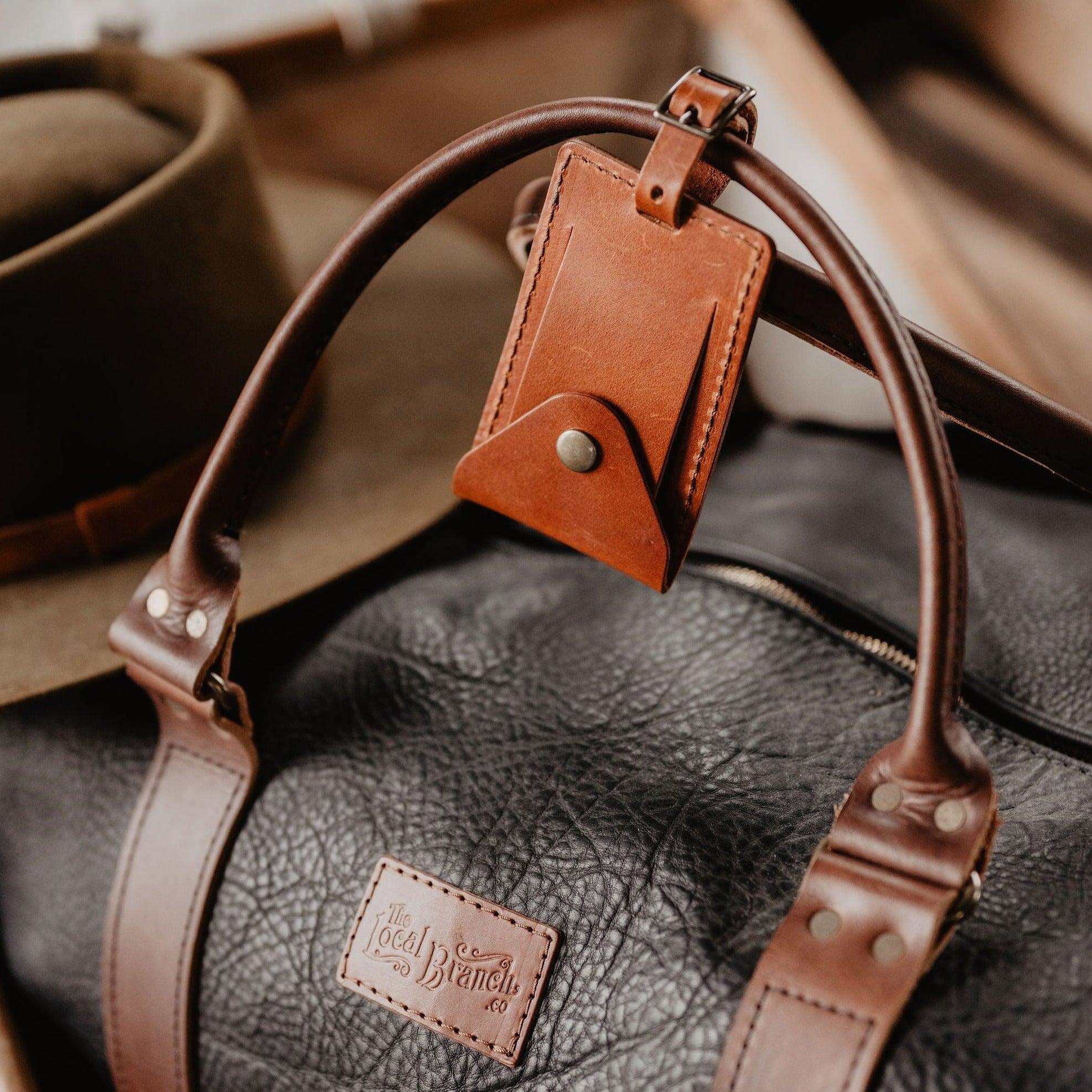 Leather Luggage Tag