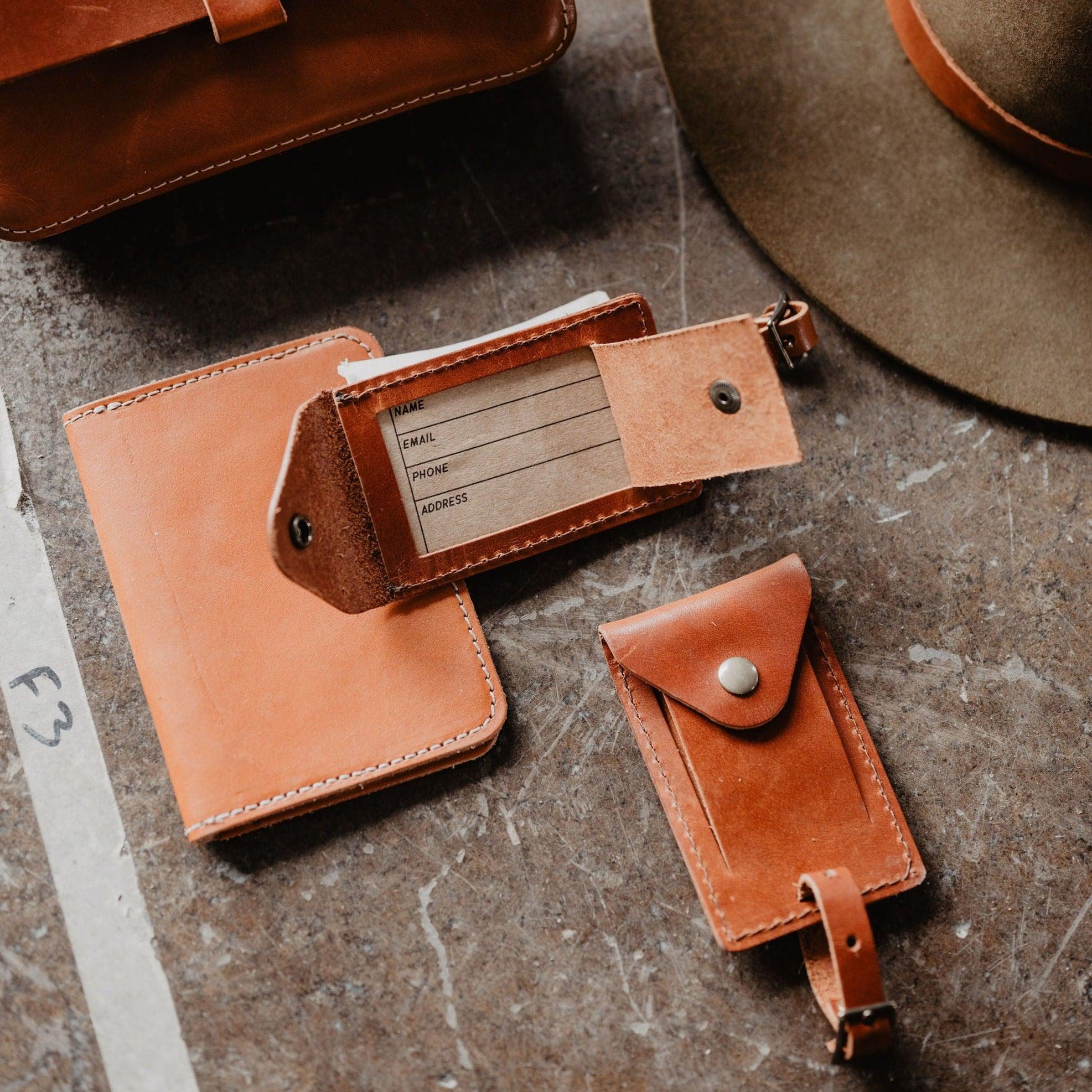 Leather Luggage Tag