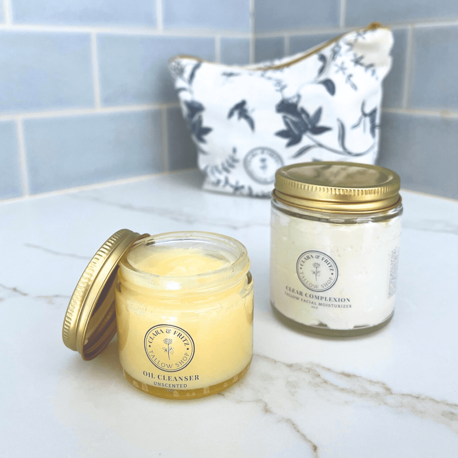 Clara &amp; Fritz Tallow Shop Facial Cleansers Clara &amp; Fritz Tallow-Based Oil Cleanser