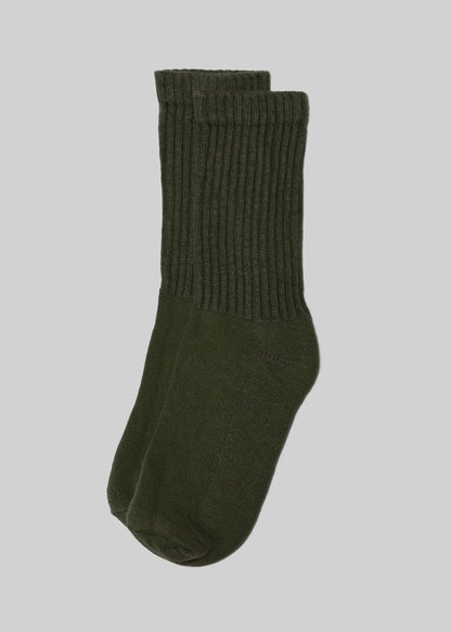 American Trench Socks olive / REG The Solids