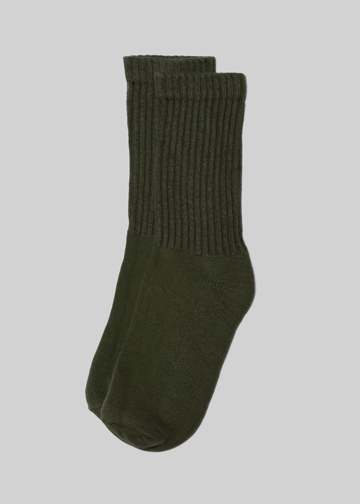 American Trench Retro Sock olive / REG The Solids