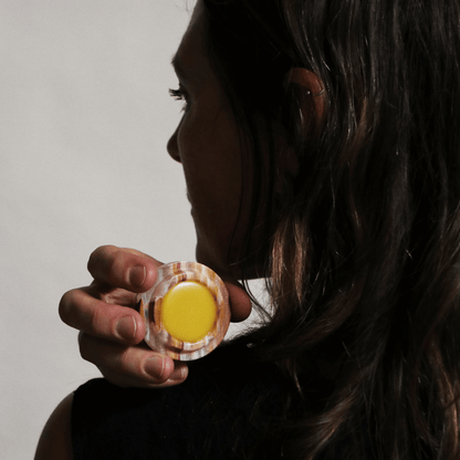 URB APOTHECARY PERFUME BALM Solid Perfume in Keepsake Onyx Jar