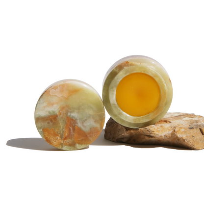 Regenerative Face Balm in Keepsake Onyx Stone Jar