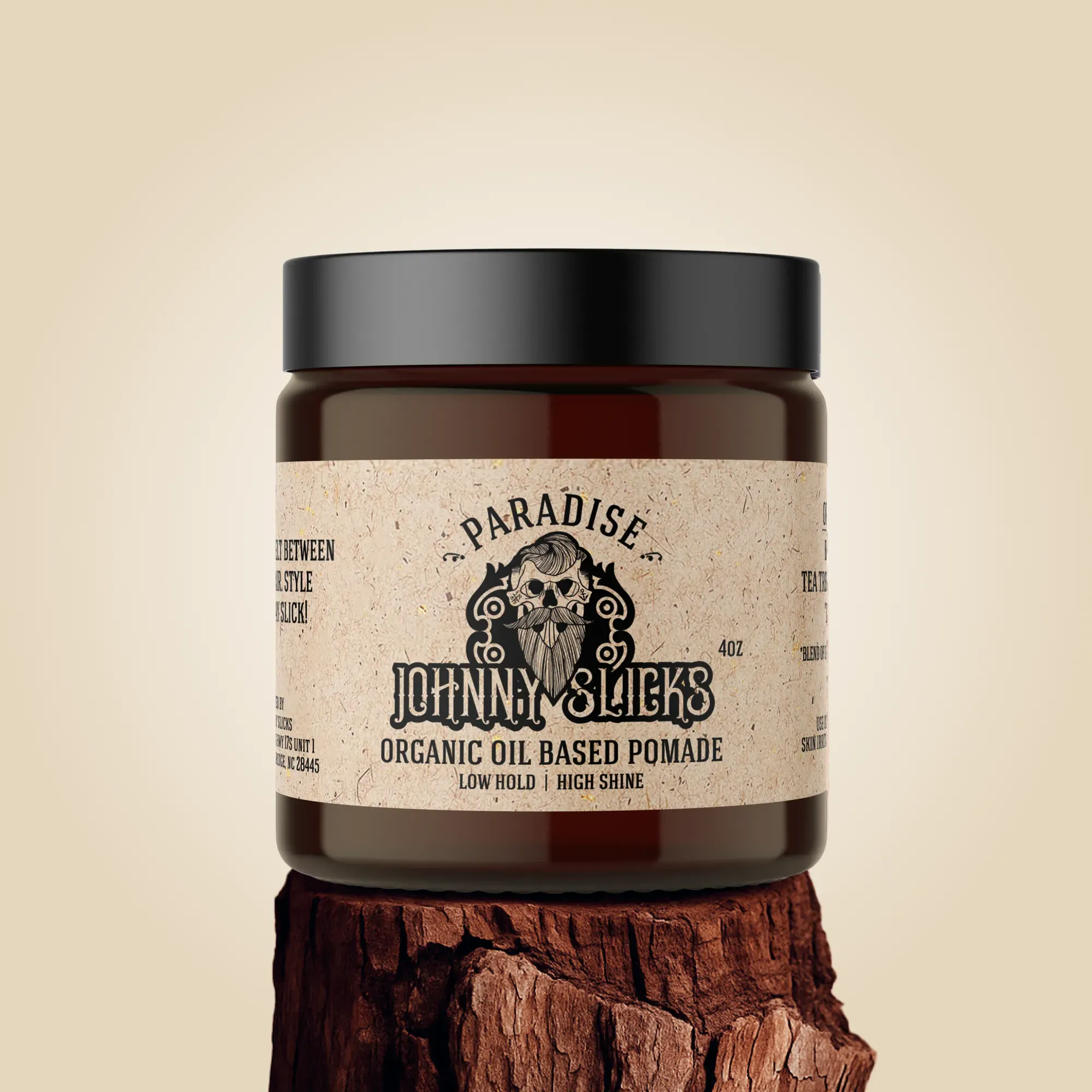 Johnny Slicks Pomade Organic Oil Based Pomade