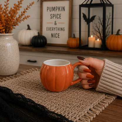 Gia Roma Coffee Mug Pumpkin Mug