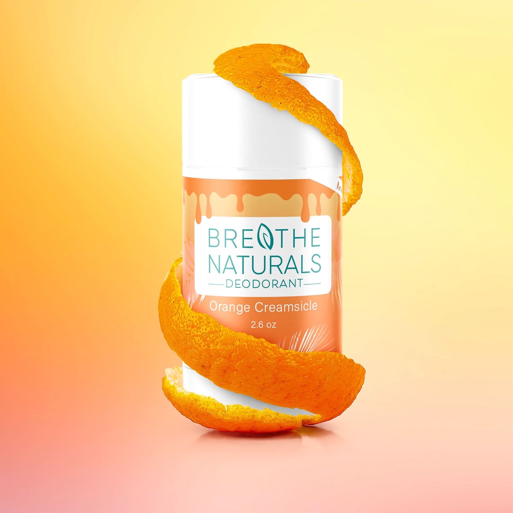 Breathe Naturals Deodorant Orange Creamsicle Deodorant