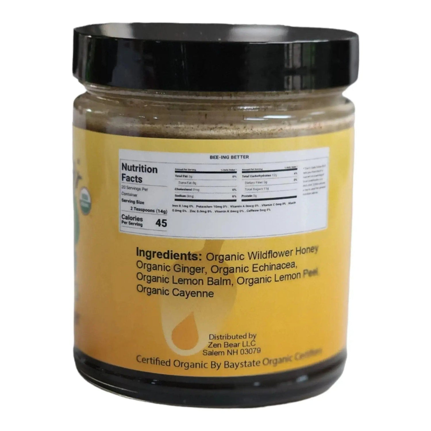 Organic Bee-ing Better Honey Tea – Immune-Boosting Lemon Ginger Blend