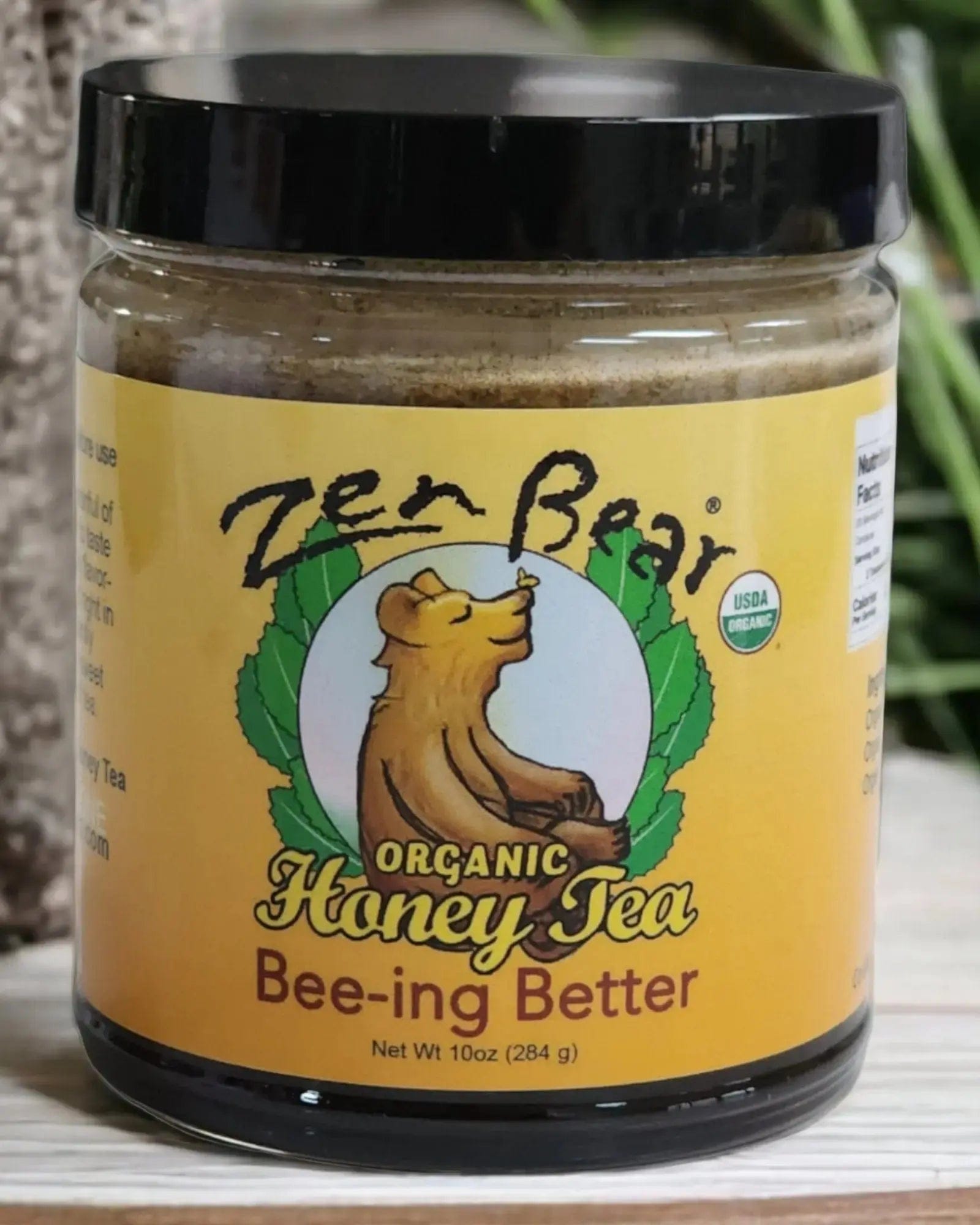 Zenbear Honey Tea simple Organic Bee-ing Better Honey Tea – Immune-Boosting Lemon Ginger Blend