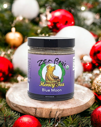 Blue Moon Honey Tea – Organic Blueberry Lavender Blend for Calm &amp; Clarity (10 oz)