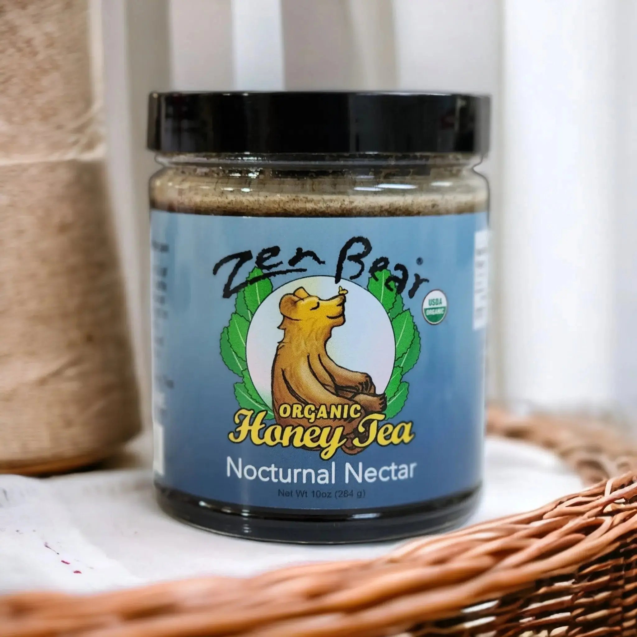 Nocturnal Nectar Honey Tea – Organic Herbal Blend for Restful Sleep (10 oz)