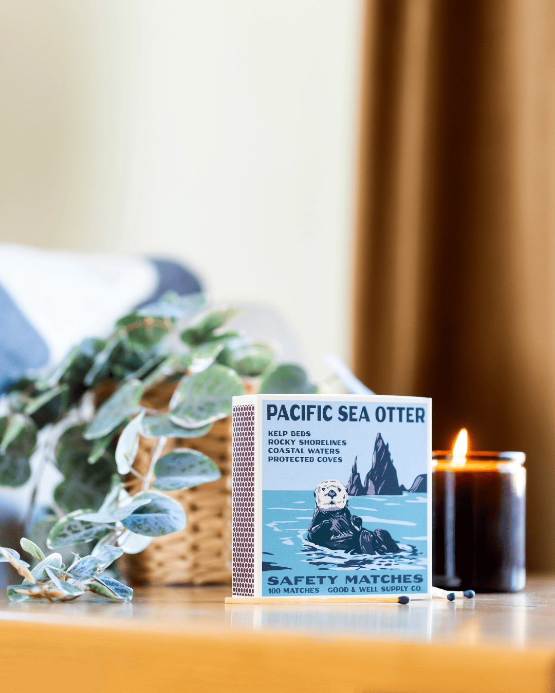 Good &amp; Well Supply Co. Pacific Sea Otter Cabin Matches