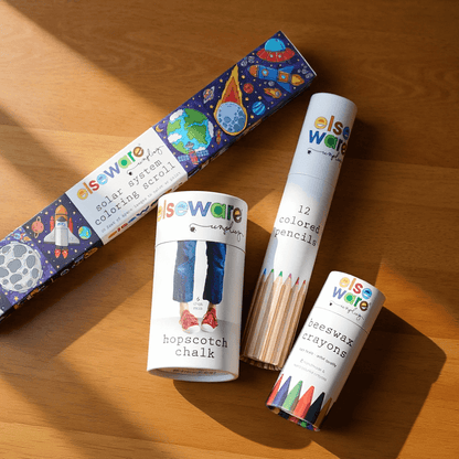 Outdoor Art Bundle | Chalk, Crayons, &amp; Coloring Fun