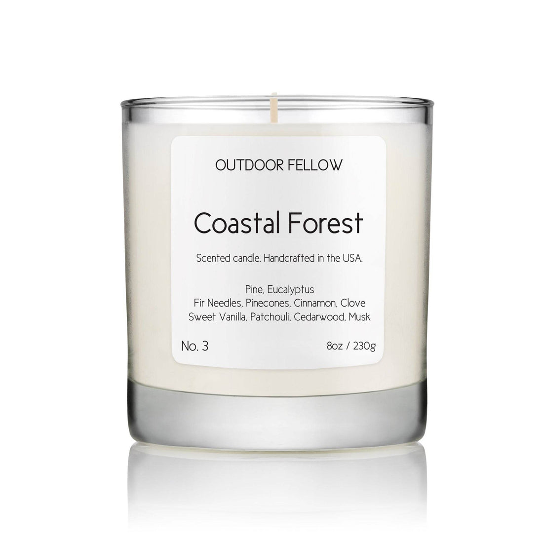 Coastal Forest Scented Candle - My American Goods