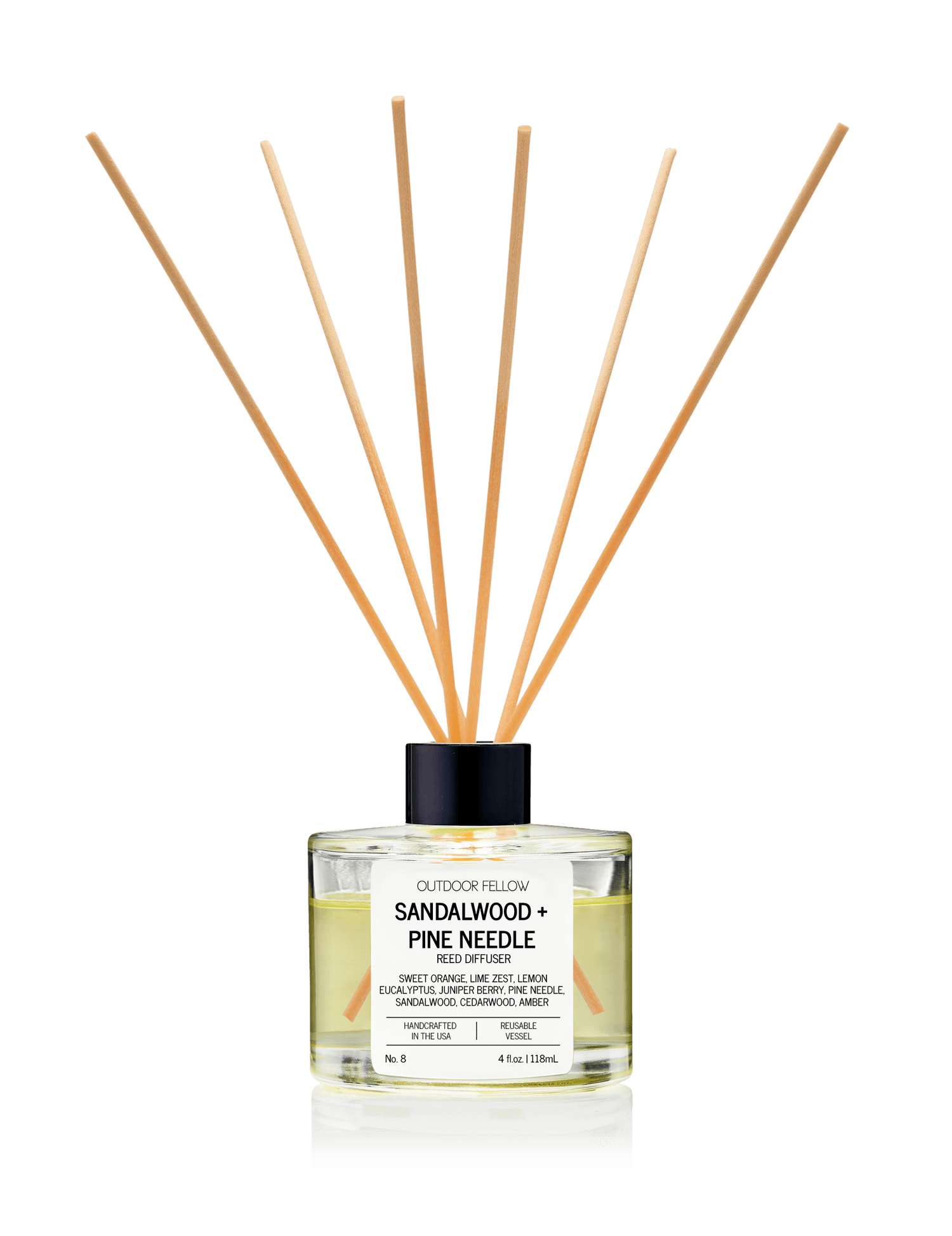 Sandalwood and Pine Needle Reed Diffuser - My American Goods