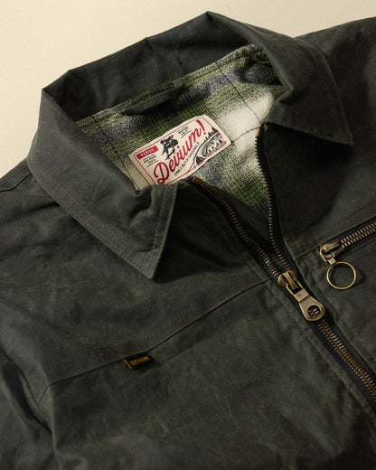 Devium Jacket Overdrive Waxed Canvas Trucker Jacket