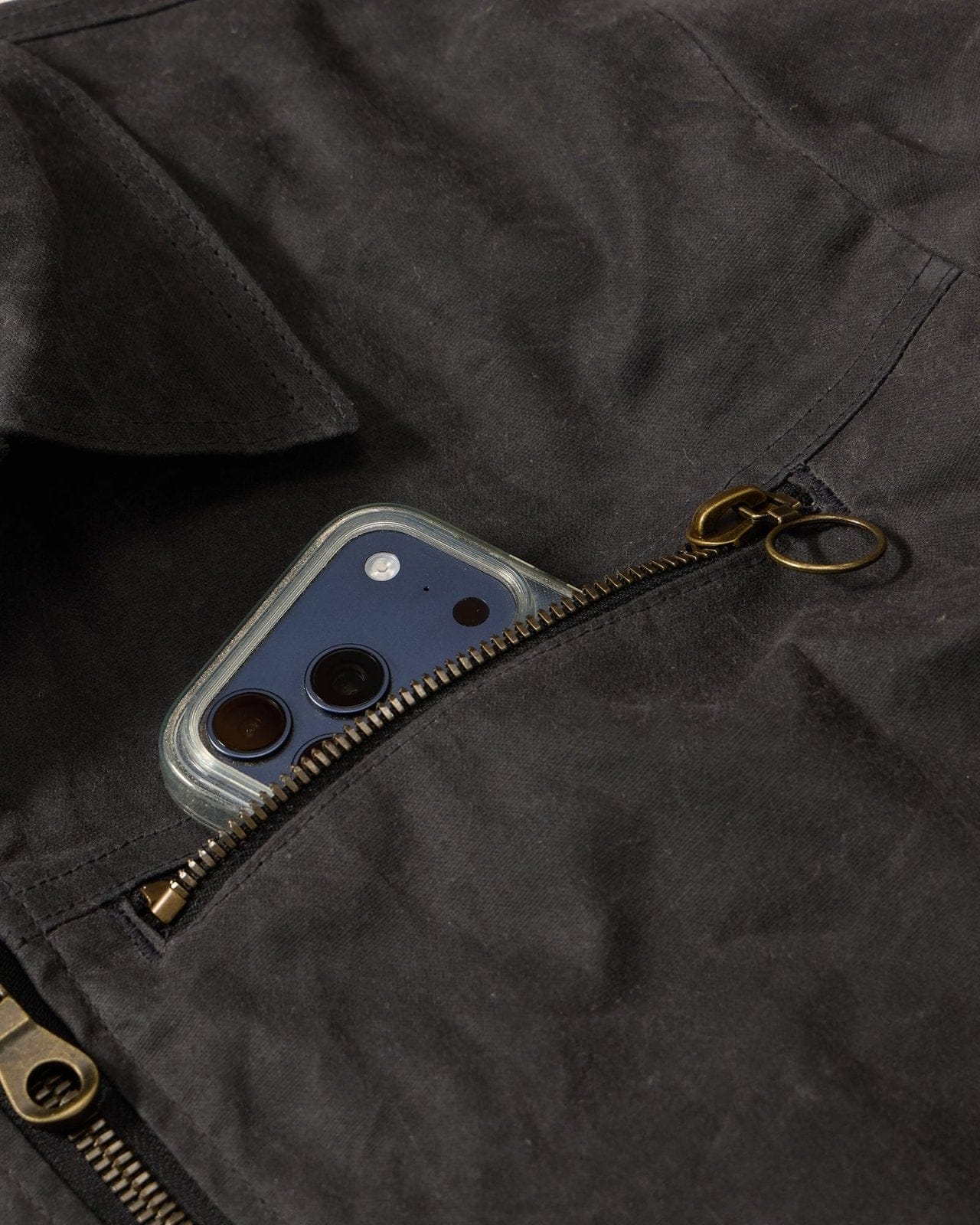 Devium Jacket Overdrive Waxed Canvas Trucker Jacket