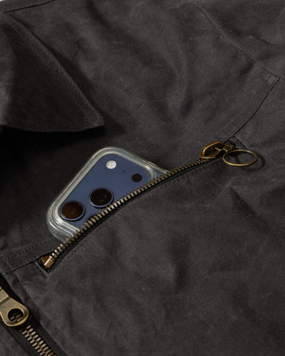 Devium Jacket Overdrive Waxed Canvas Trucker Jacket