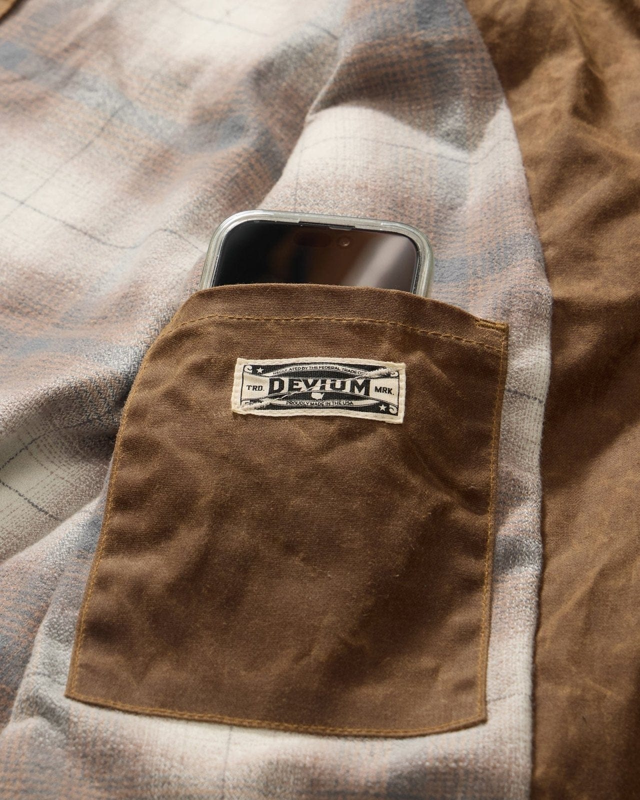 Devium Jacket Overdrive Waxed Canvas Trucker Jacket